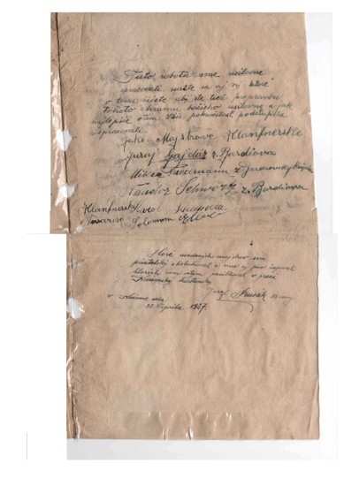 Odkaz vo veži druhá strana